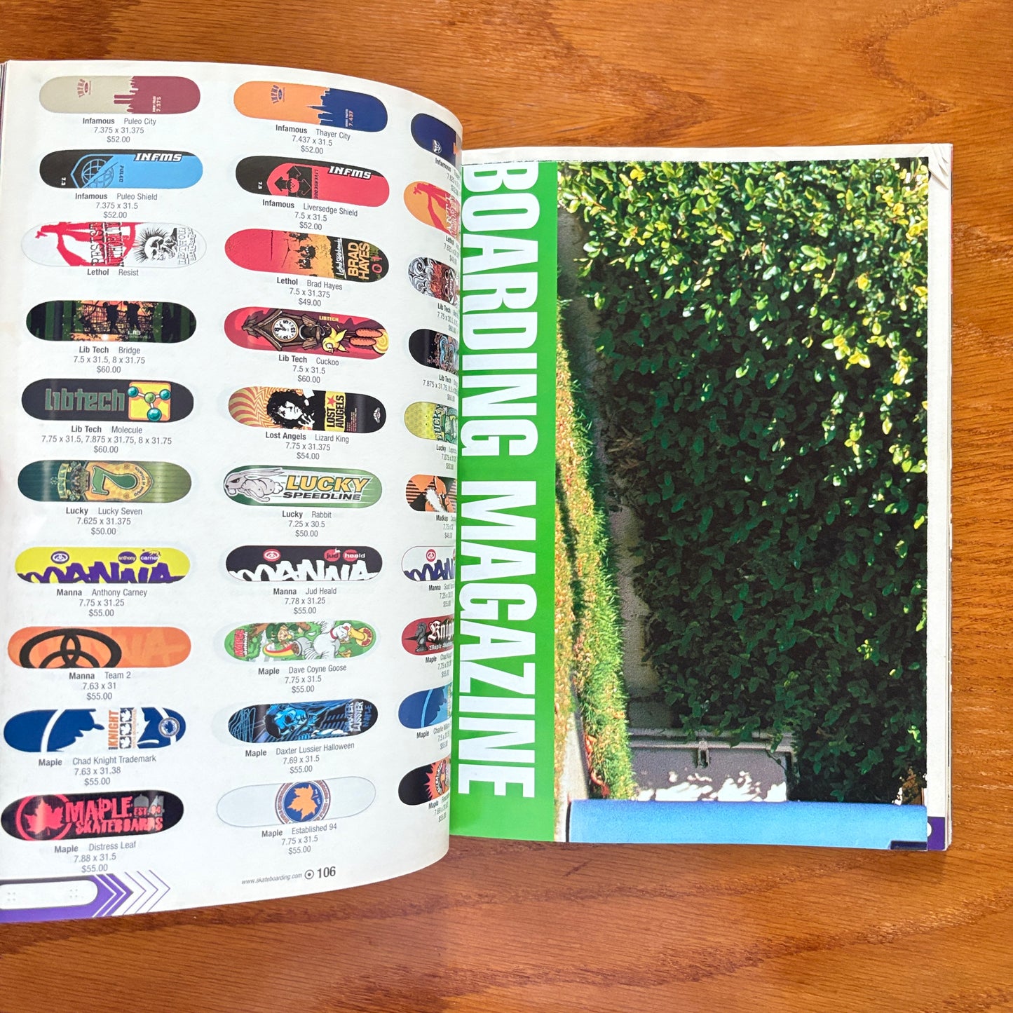 Transworld Skateboard Buyer's Guide 2001