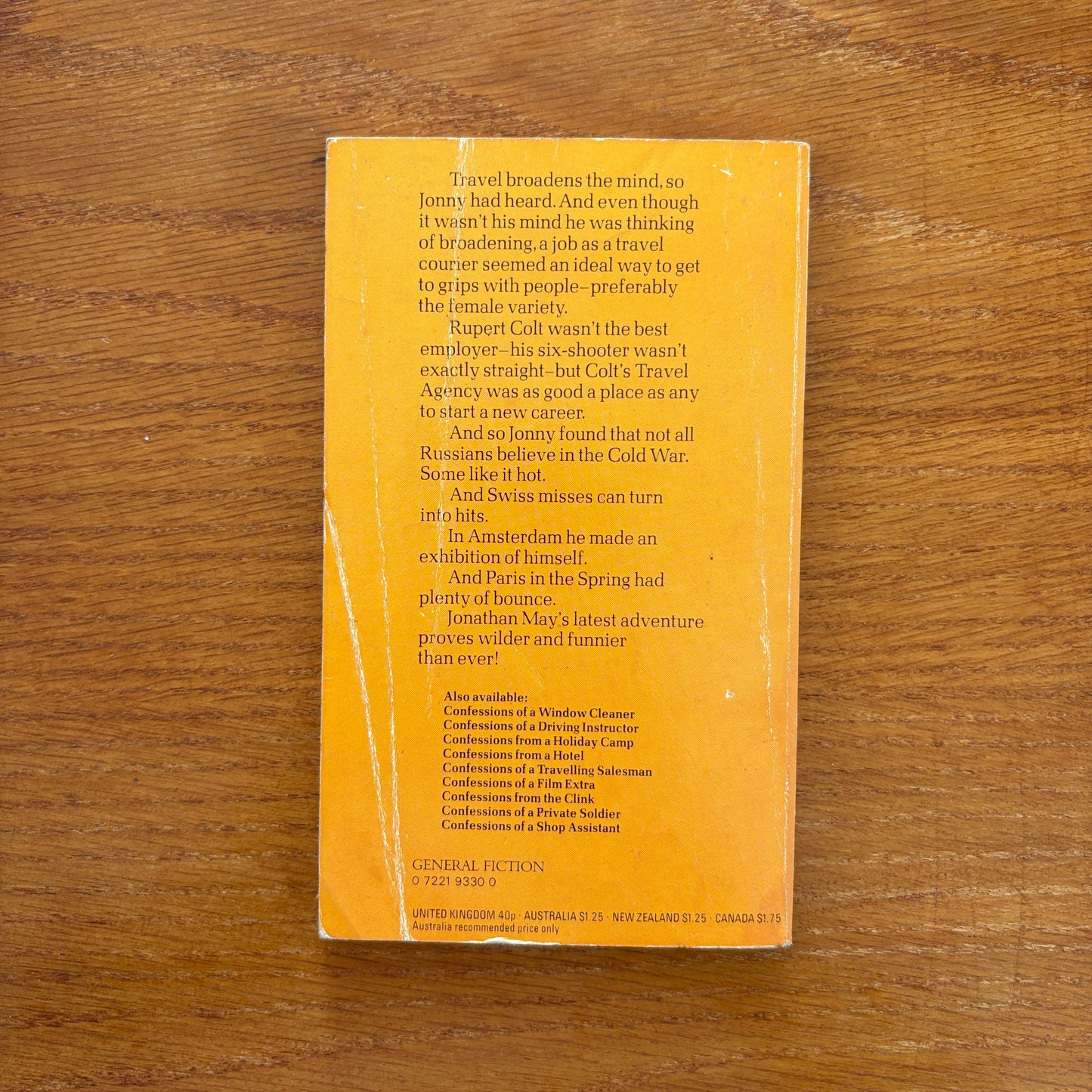 Confessions of a Travel Courier - Jonathan May