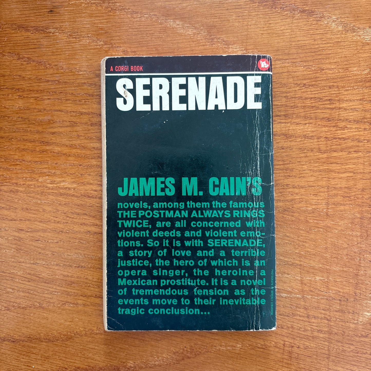 Serenade - James M. Cain
