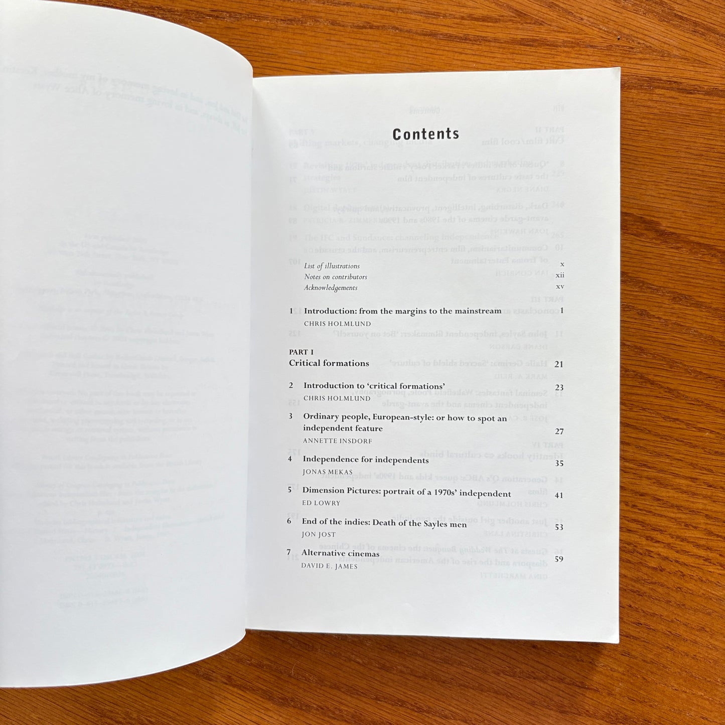 Contemporary American Independent Film: From the Margins to the Mainstream - Chris Holmlund & Justin Wyatt