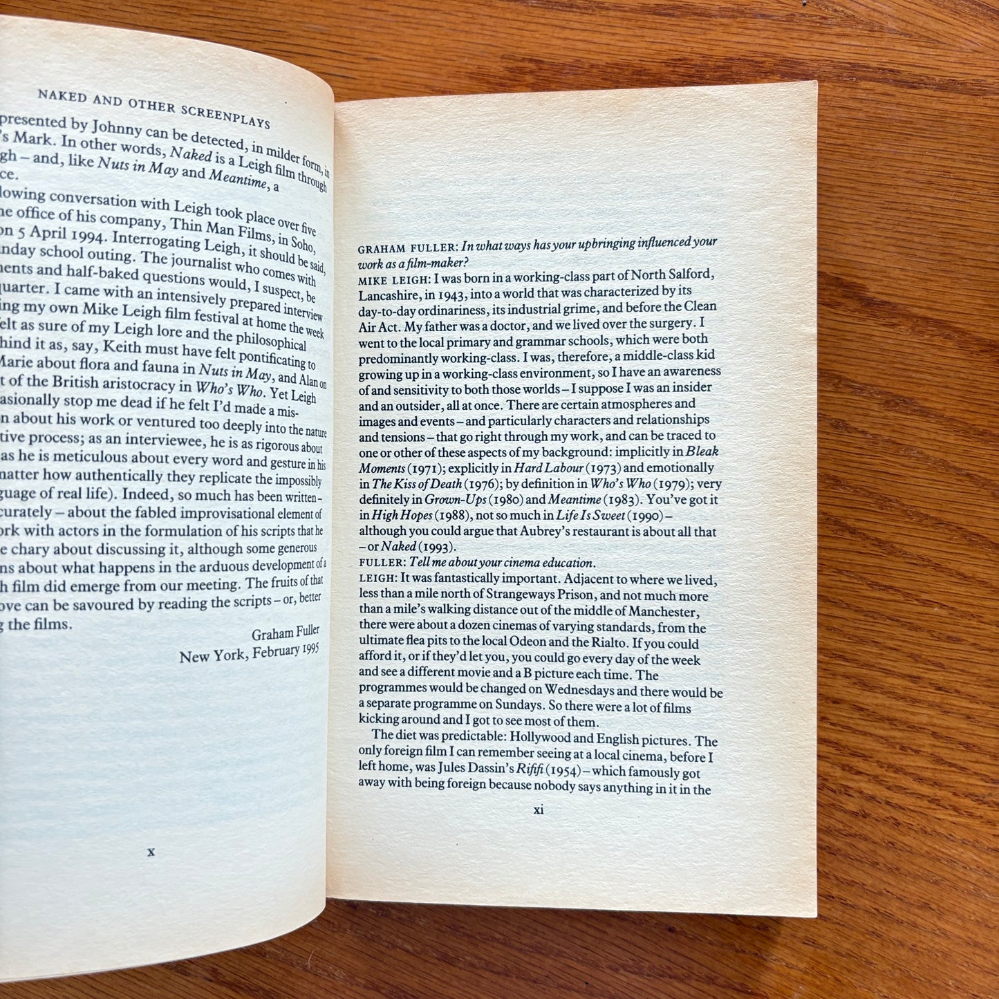 Naked and Other Screenplays  - Mike Leigh