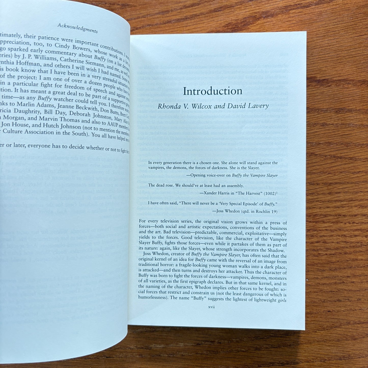 Fighting the Forces: What’s at Stake in Buffy the Vampire Slayer - Rhonda V. Wilcox & David Lavery,