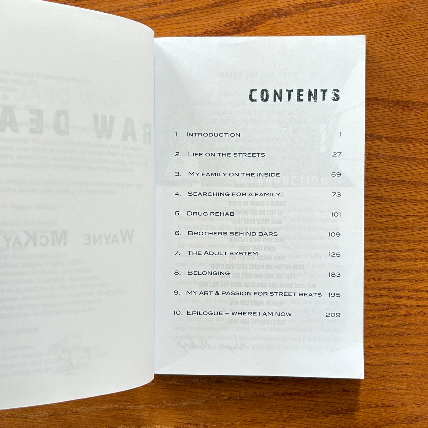 Raw Deal - Wayne Mckay