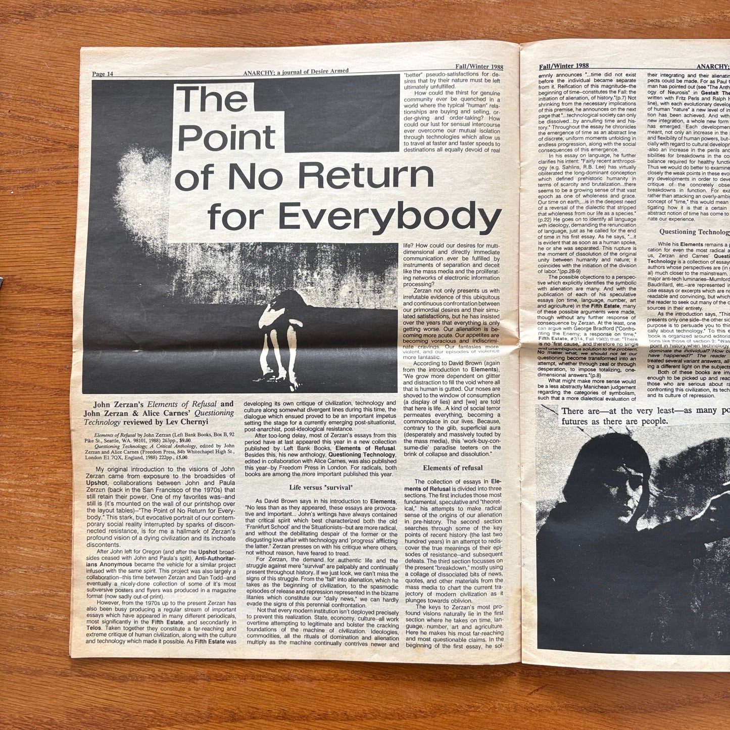 Anarchy: The Journal of Desire Armed 17
