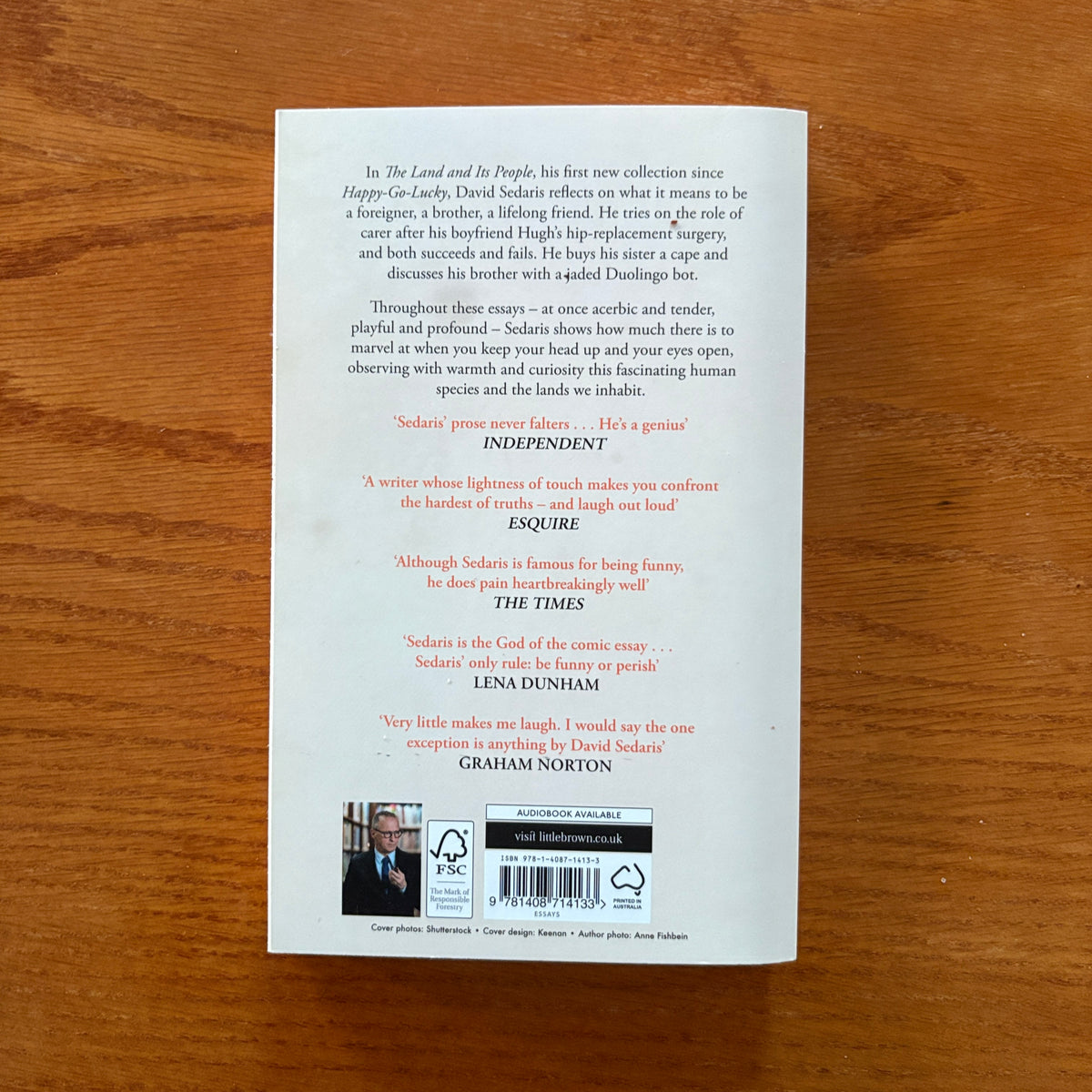 David Sedaris - The Land and Its People