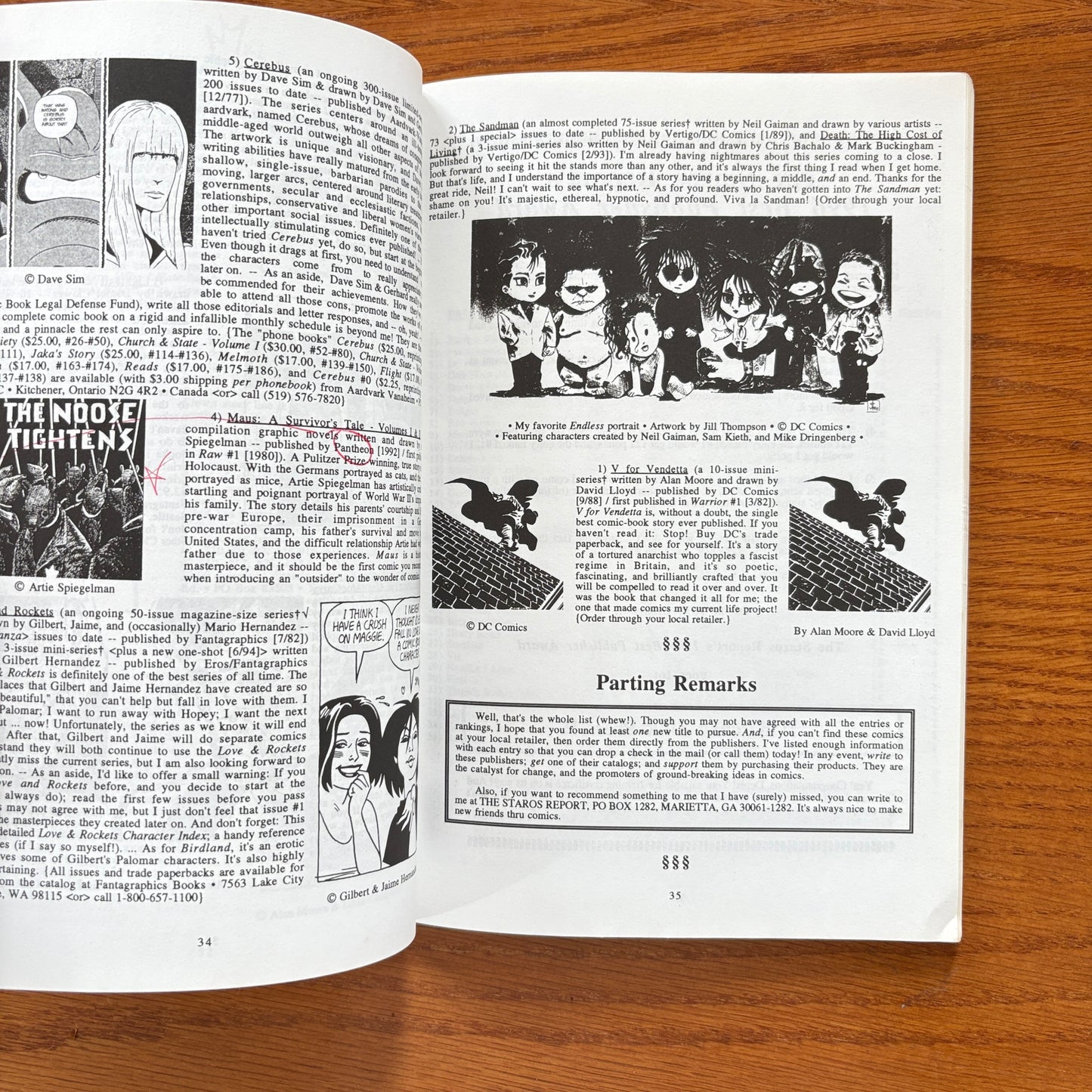 The Staros Report 1996