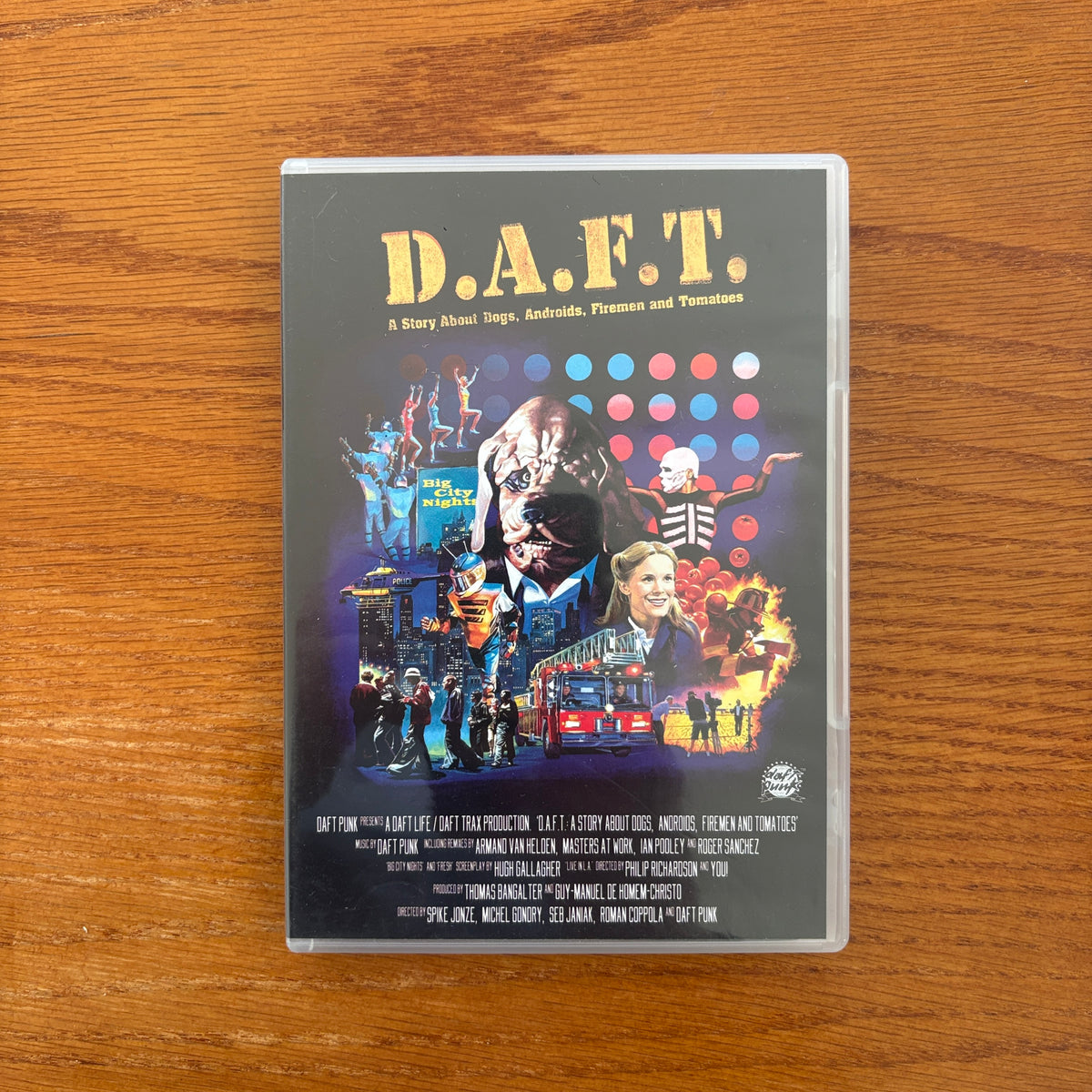 DAFT PUNK - D.A.F.T. A Story About Dogs, Androids, Firemen, and Tomatoes