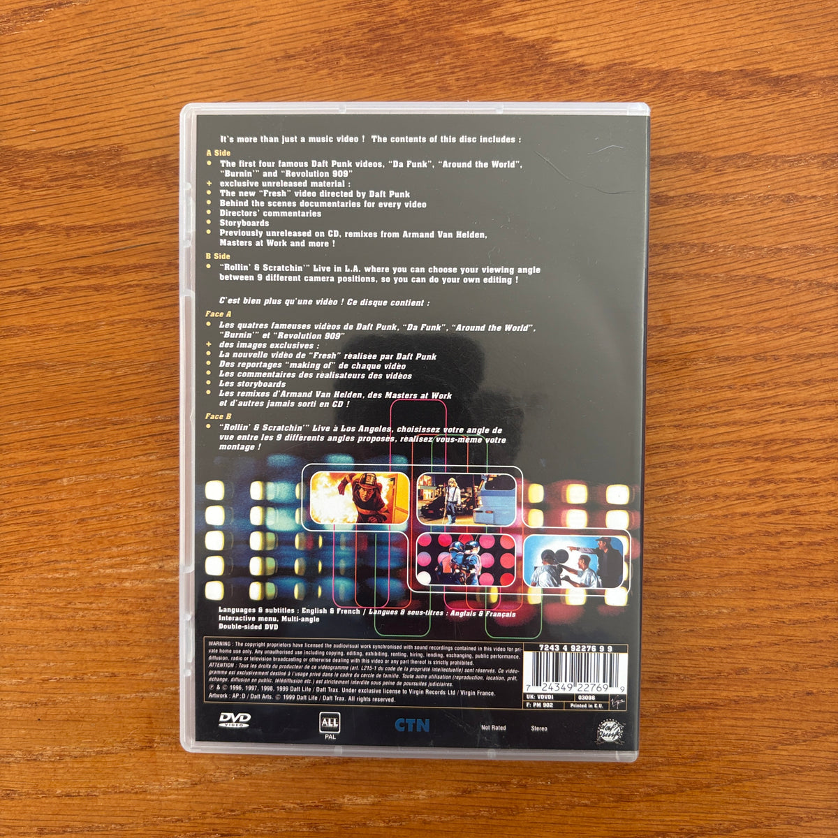 DAFT PUNK - D.A.F.T. A Story About Dogs, Androids, Firemen, and Tomatoes