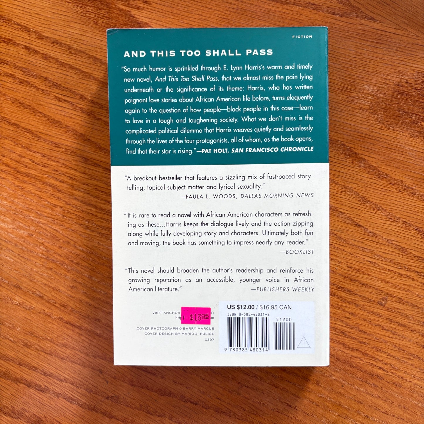 E. Lynn Harris - And This Too Shall Pass