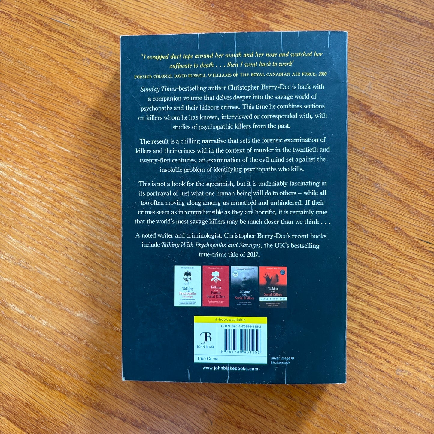 Talking with Psychopaths and Savages - Christopher Berry-Dee