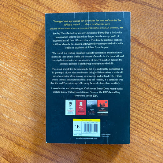 Talking with Psychopaths and Savages - Christopher Berry-Dee