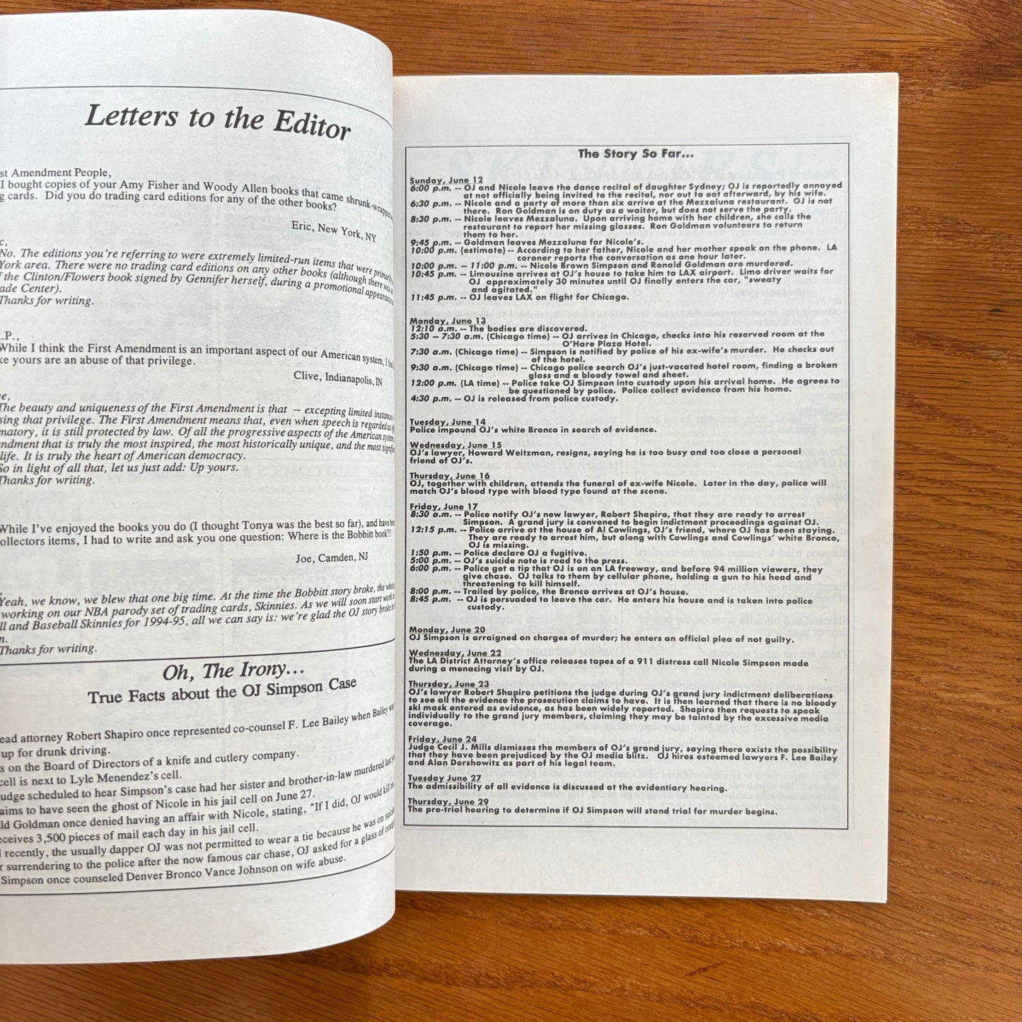 The OJ Simpson Story / The Nicole Simpson Story