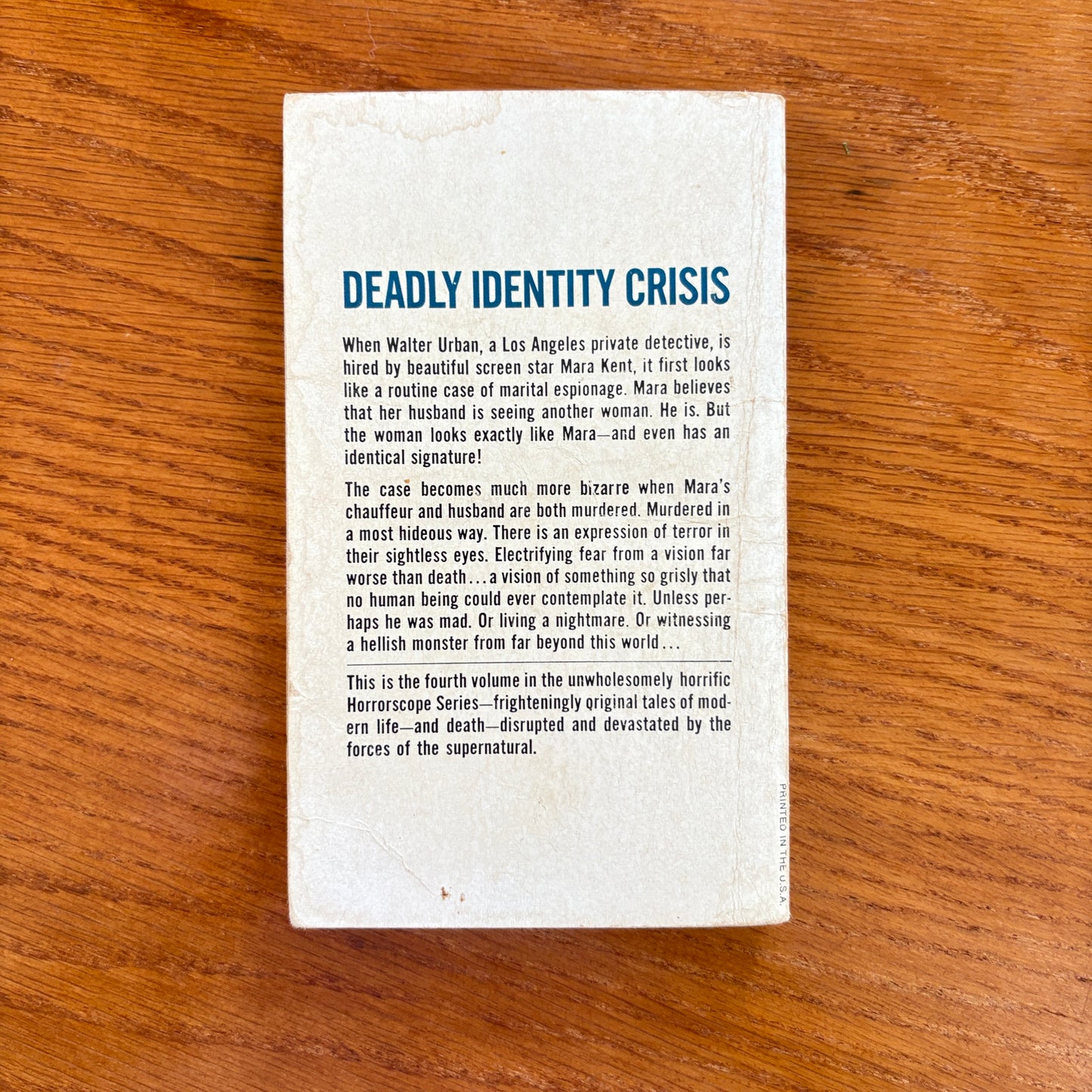 Gemini Smile, Gemini Kill – Robert Lory