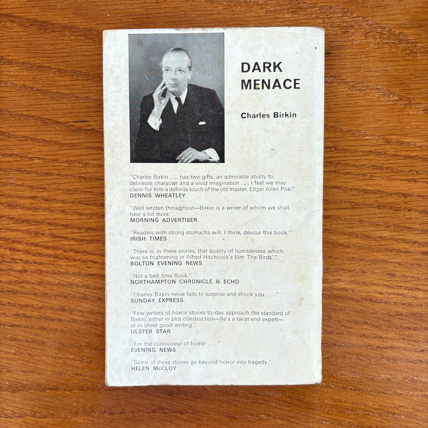 Dark Menace - Charles Birkin