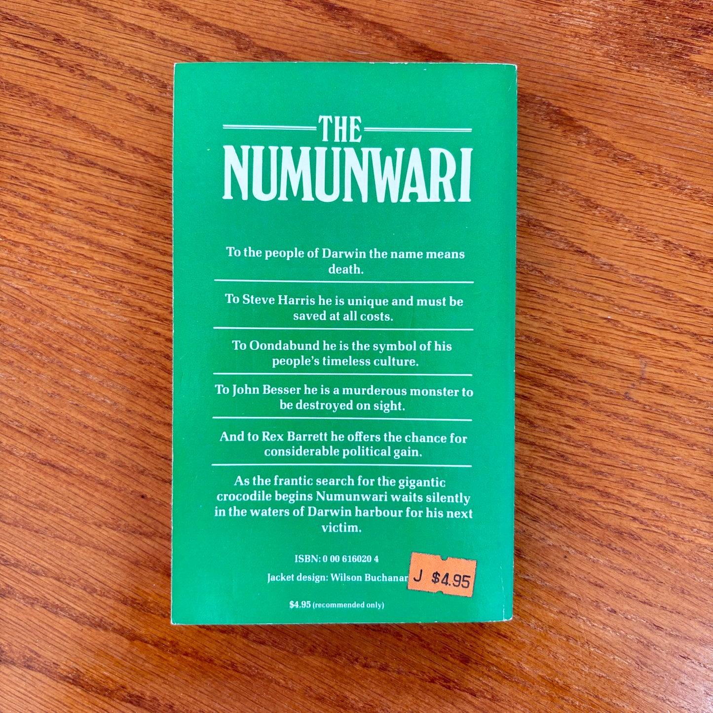 The Numunwari - Grahame Webb