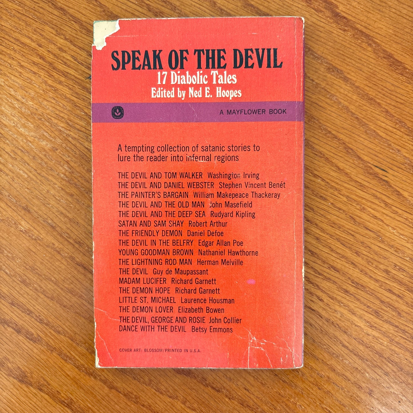 Speak of the Devil: 17 Diabolic Tales - Ned E. Hoopes