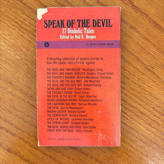 Speak of the Devil: 17 Diabolic Tales - Ned E. Hoopes