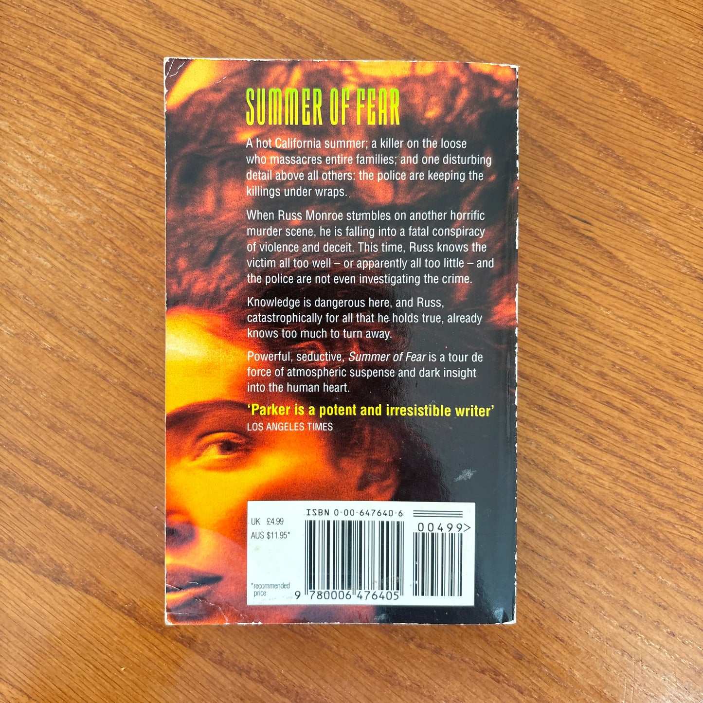 Summer of Fear - T. Jefferson Parker