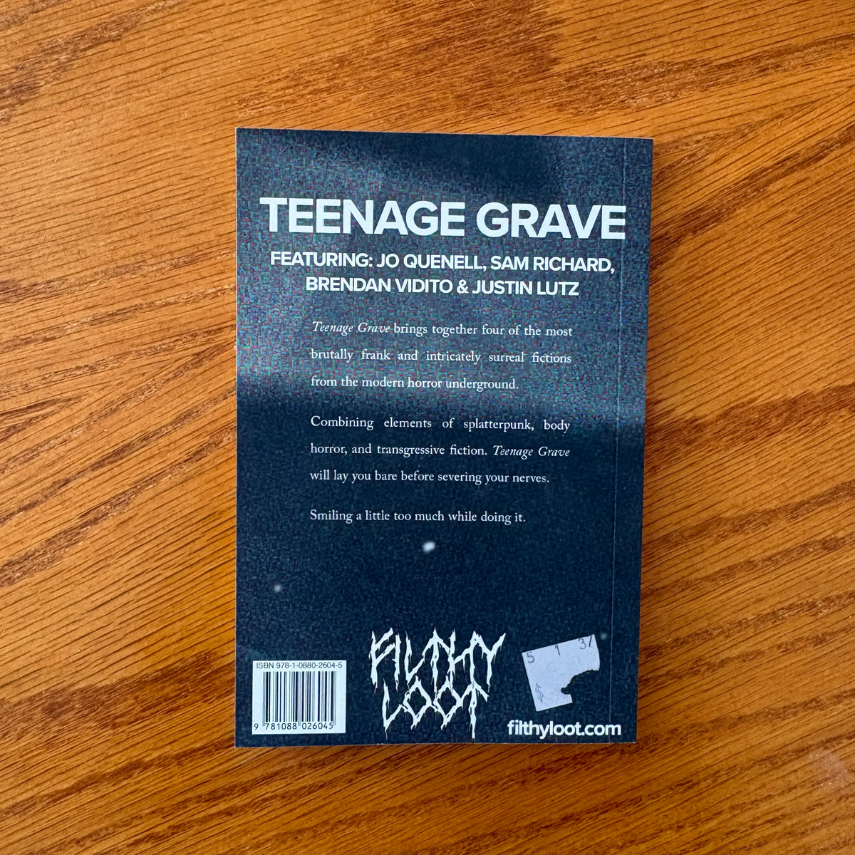 Teenage Grave - Sam Richard, Justin Lutz, Jo Quenell, Brendan Vidito & Ira Rat