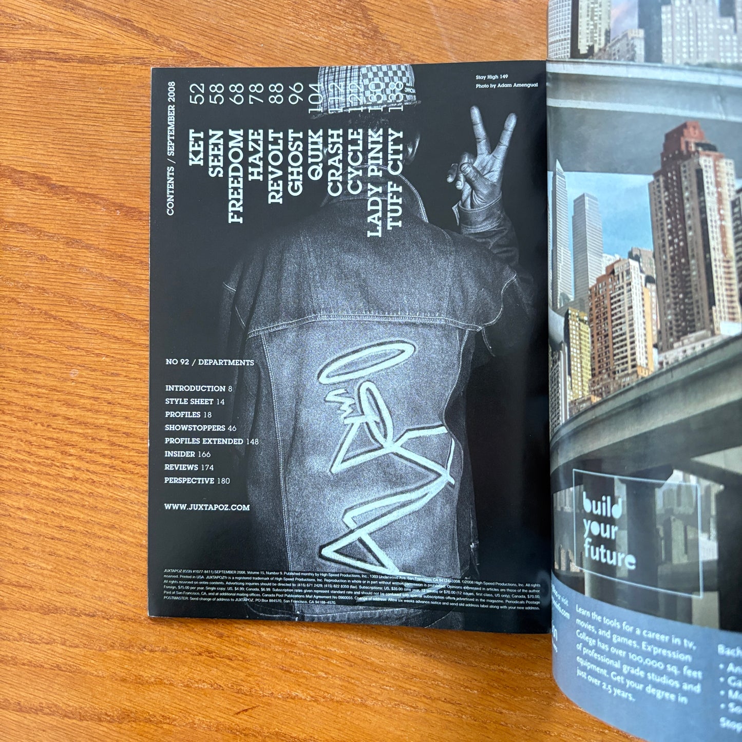 Juxtapoz – September 2008 (Vol. 15, No. 9) NYC Graffiti Issue