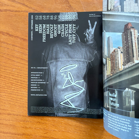 Juxtapoz – September 2008 (Vol. 15, No. 9) NYC Graffiti Issue