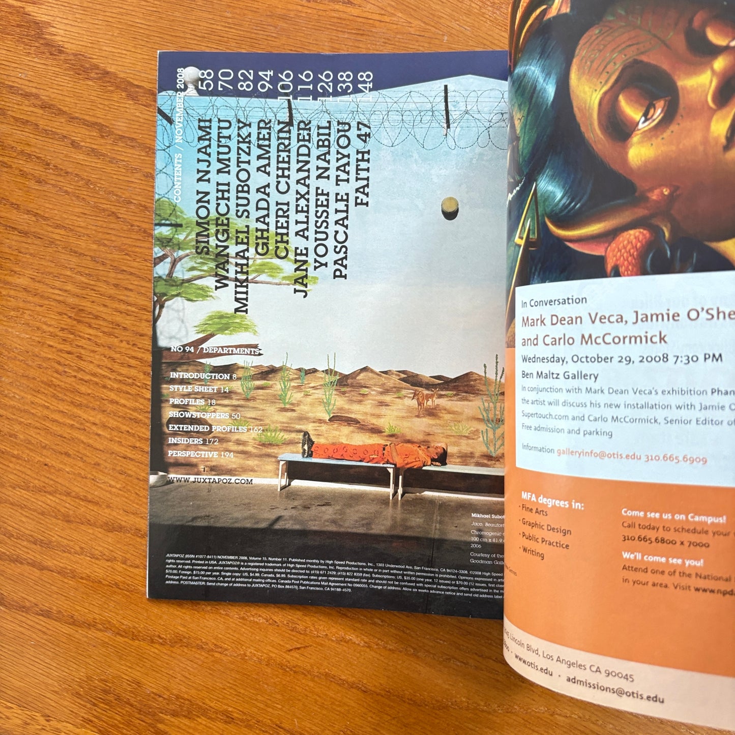 Juxtapoz – November 2008 (Vol. 15, No. 11)