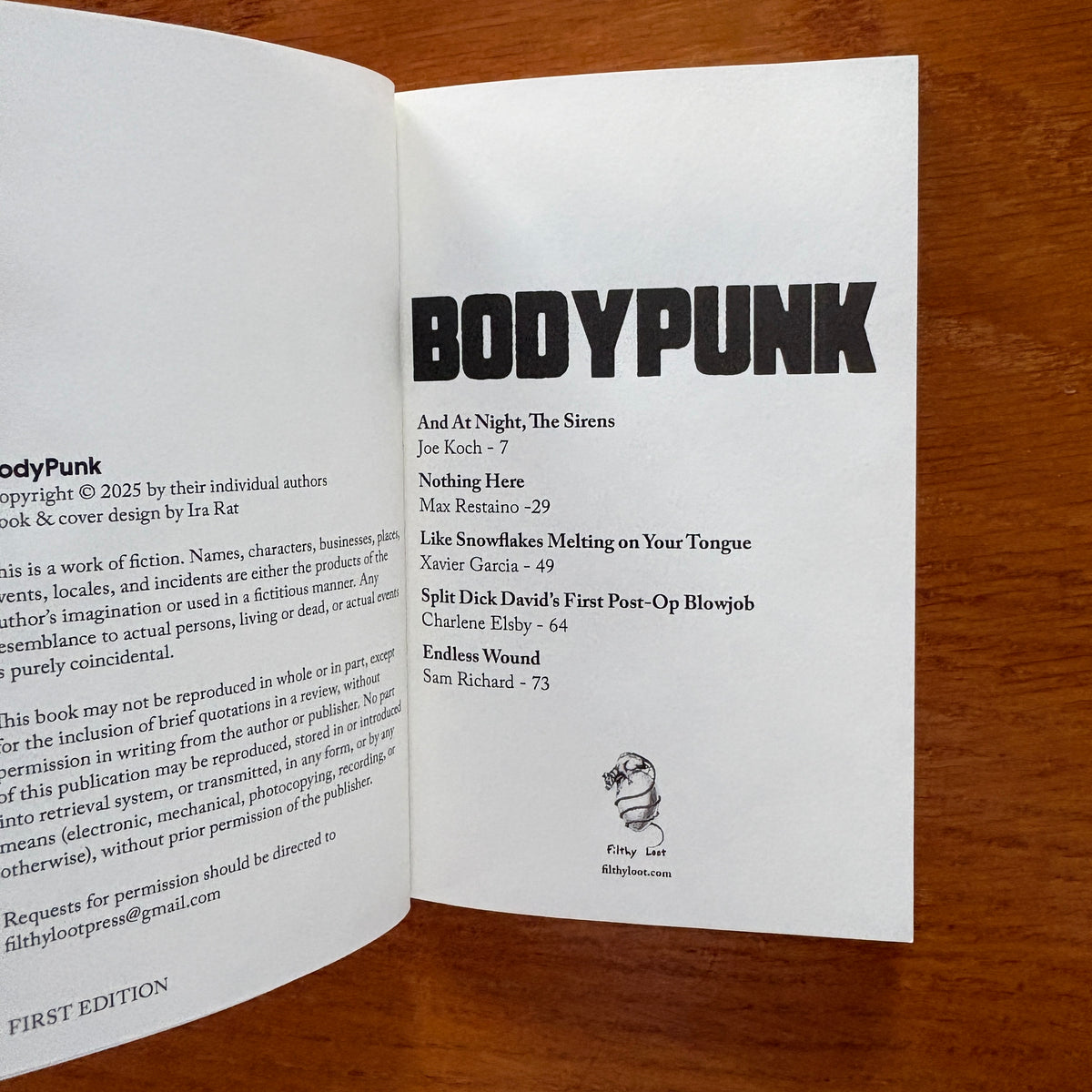 Bodypunk - Joe Koch, Max Restaino, Xavier Garcia, Charlene Elsby, & Sam Richard.