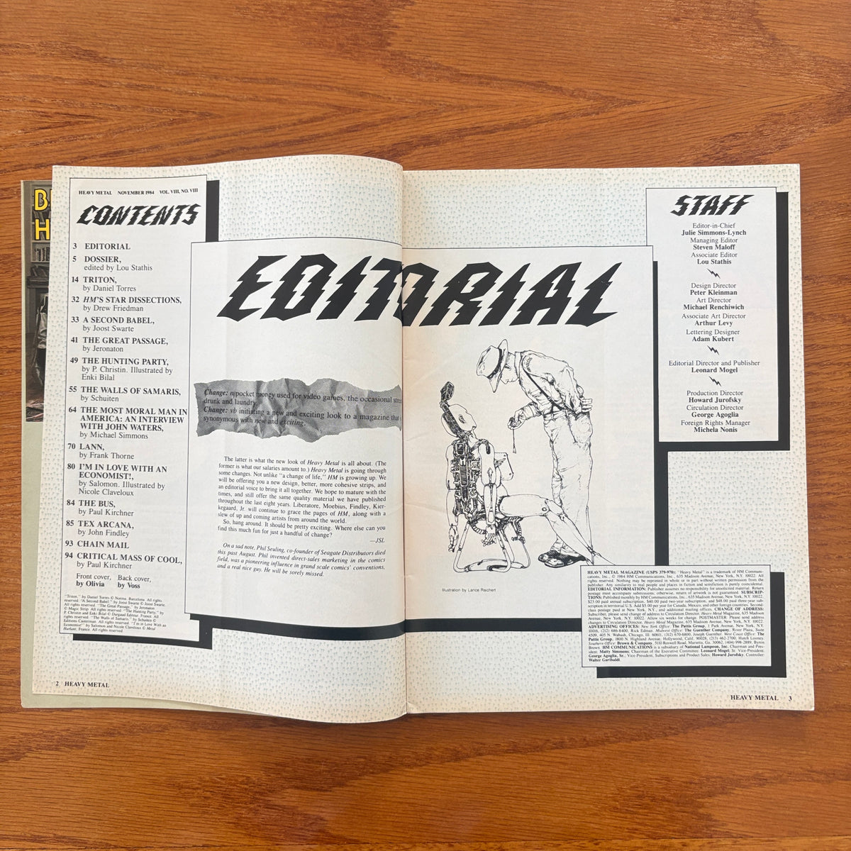 V8.8 Heavy Metal - Nov 1984