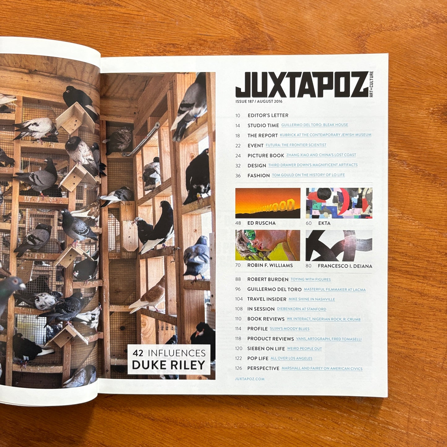 JUXTAPOZ ISSUE 187 / AUGUST 2016