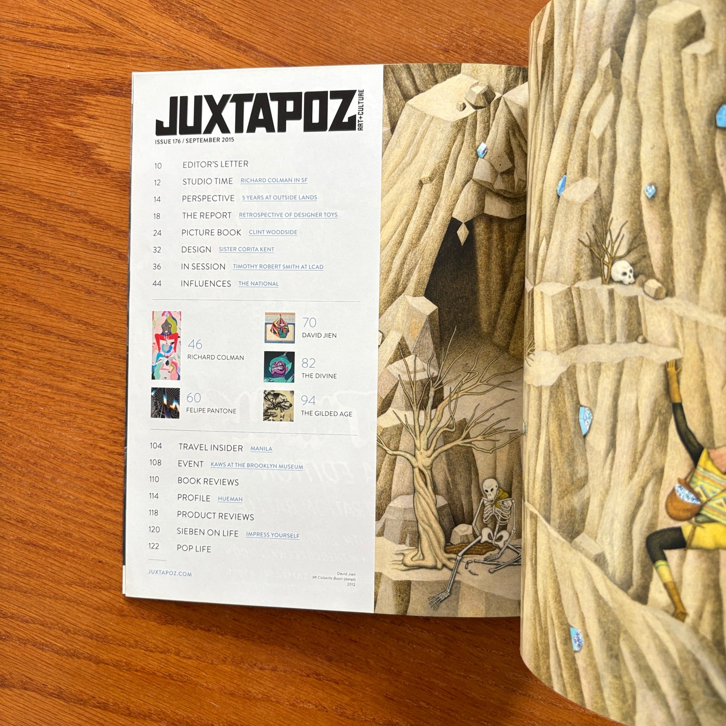 JUXTAPOZ ISSUE 176 / SEPTEMBER 2015