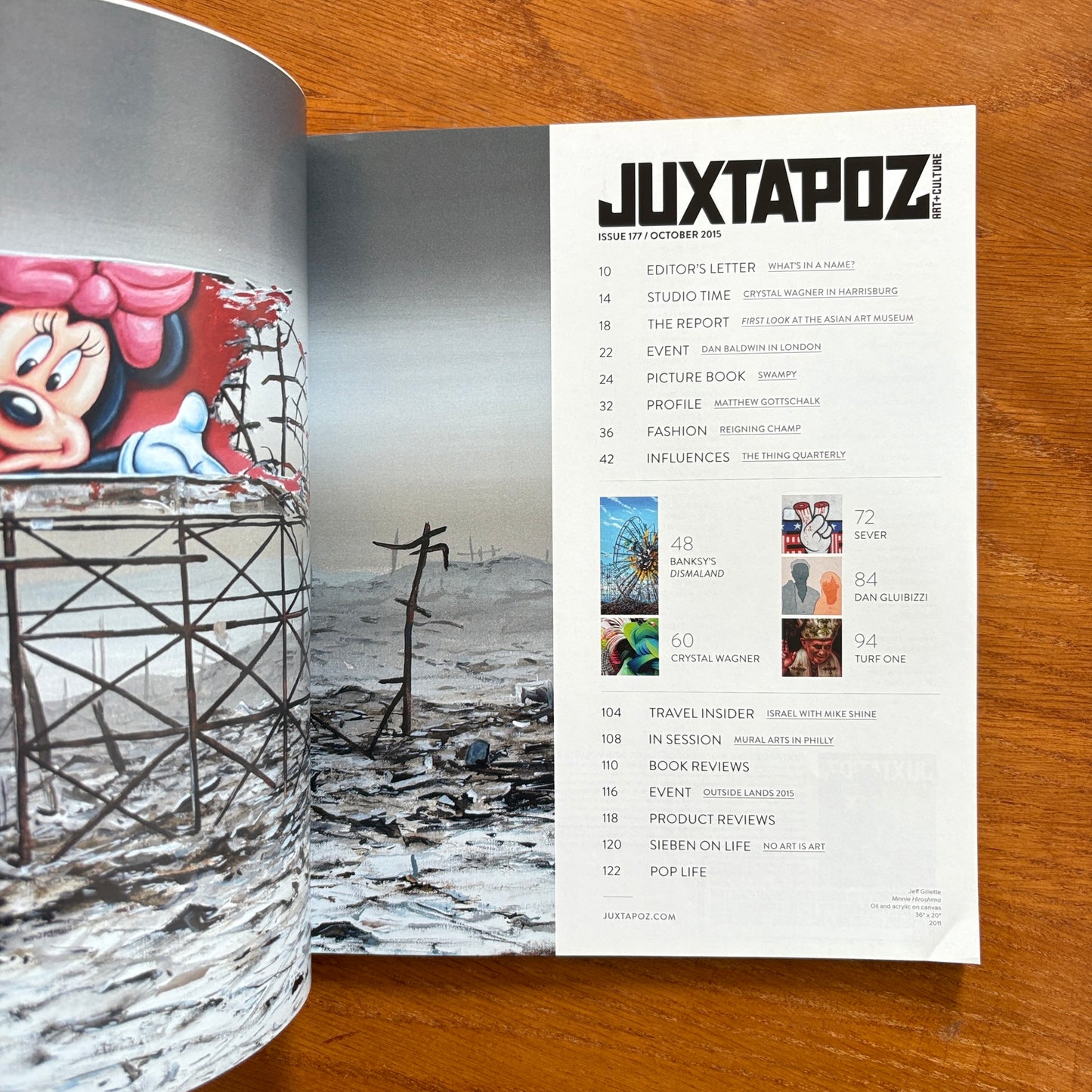 JUXTAPOZ ISSUE 177 / OCTOBER 2015