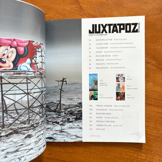 JUXTAPOZ ISSUE 177 / OCTOBER 2015