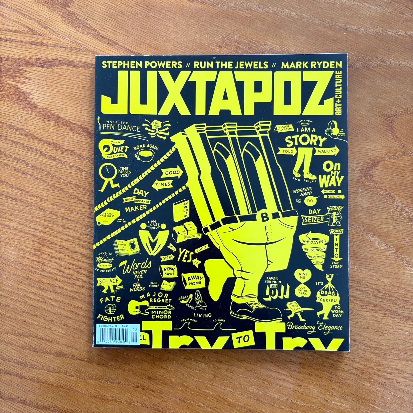 JUXTAPOZ ISSUE 181 / FEBRUARY 2016