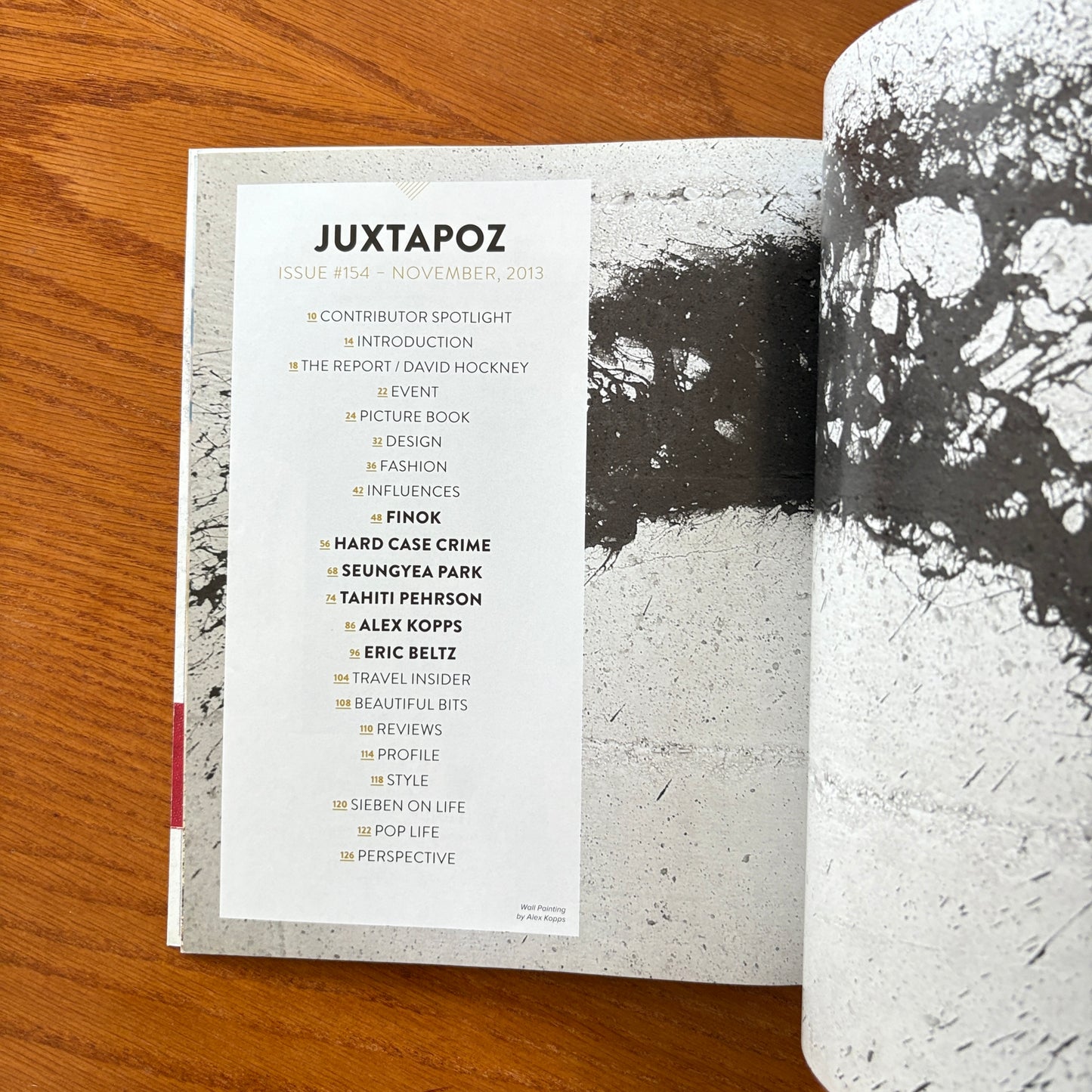 JUXTAPOZ ISSUE 154 / NOVEMBER 2013