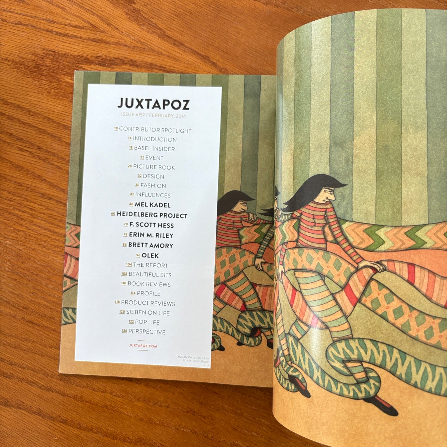 JUXTAPOZ ISSUE 157 / FEBRUARY 2014