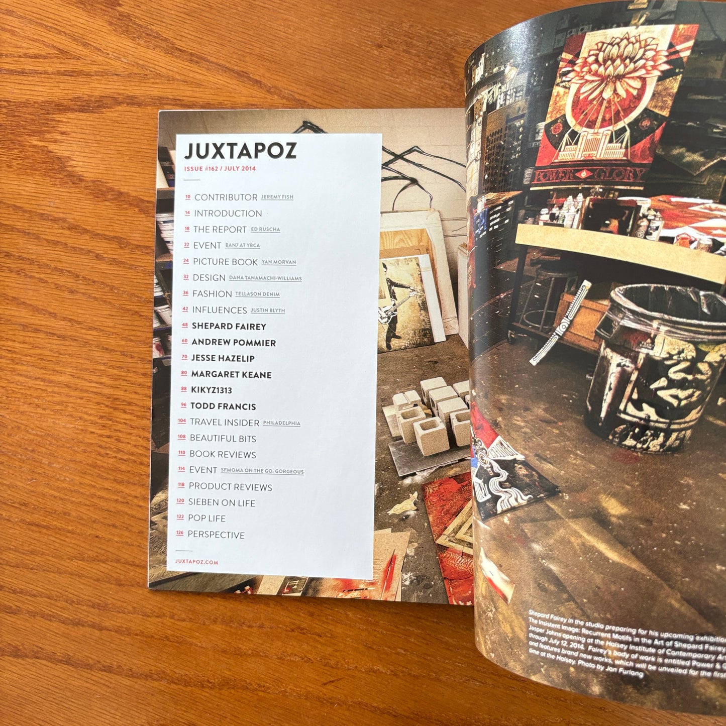 JUXTAPOZ ISSUE 162 / JULY 2014