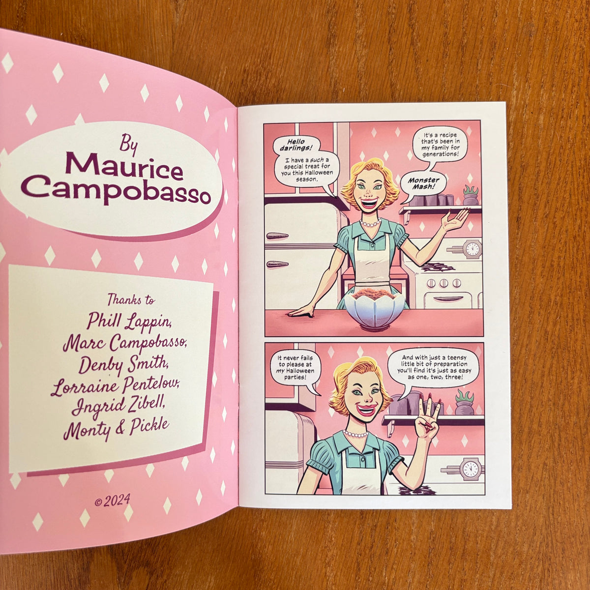 Cooking with Bethany: Halloween Special - Maurice Campobasso