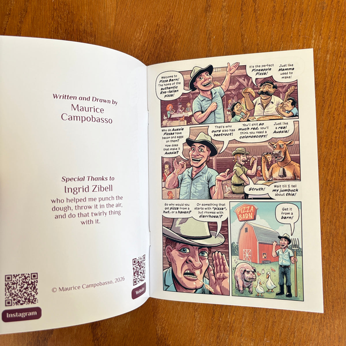 Pizza: The Official Zine! - Maurice Campobasso