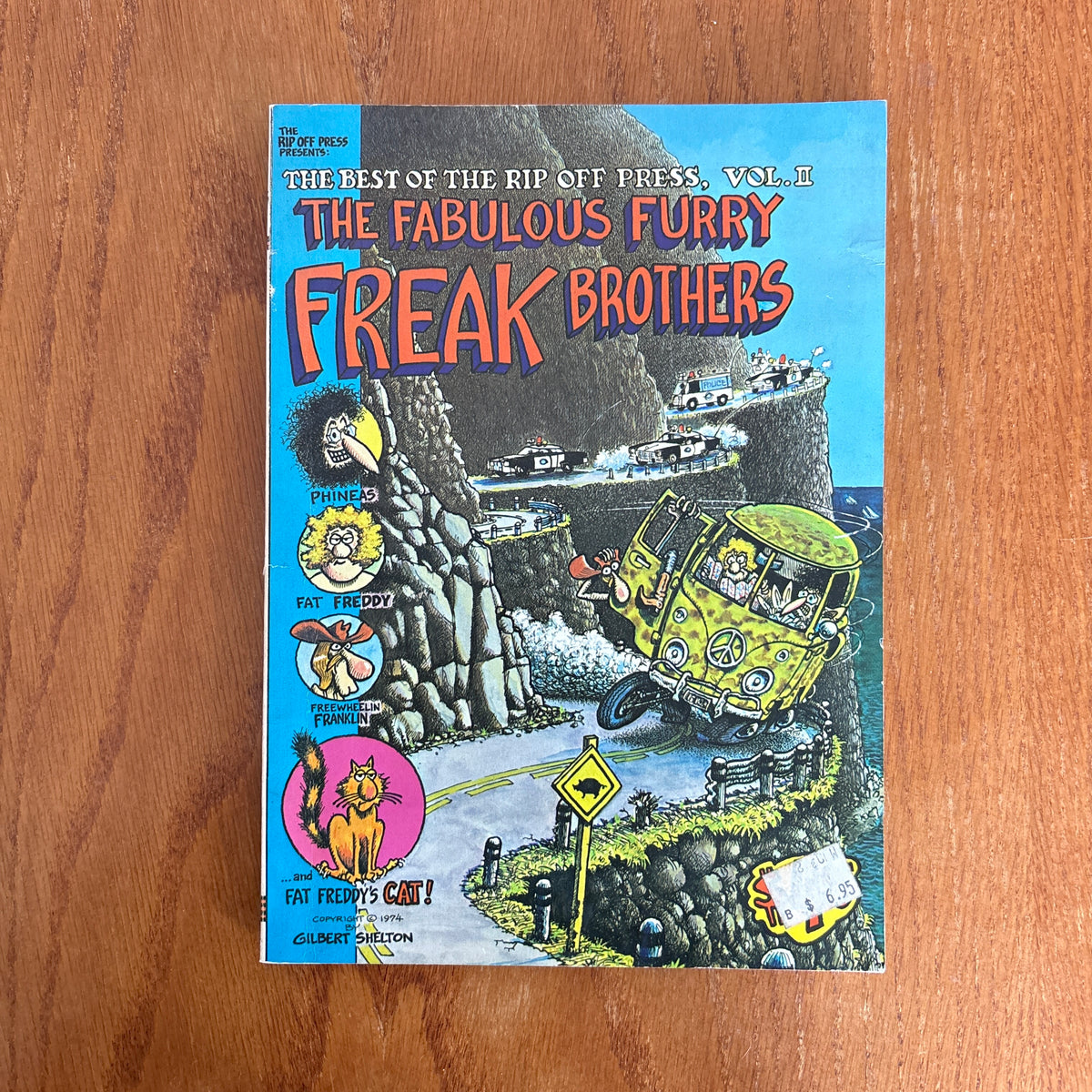 The Best of the Rip Off Press, Vol. II: The Fabulous Furry Freak Brothers - Gilbert Shelton