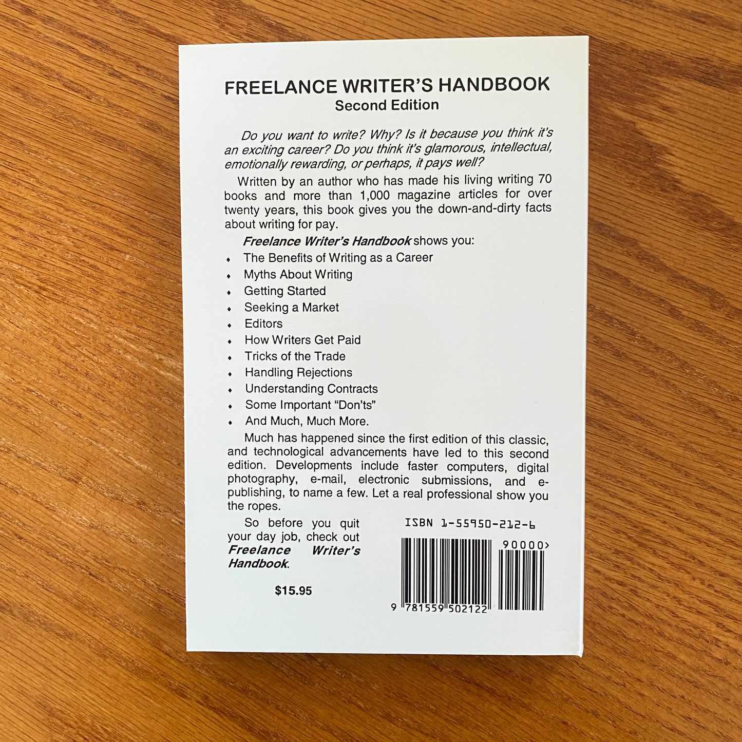 Freelance Writers Handbook - James Wilson