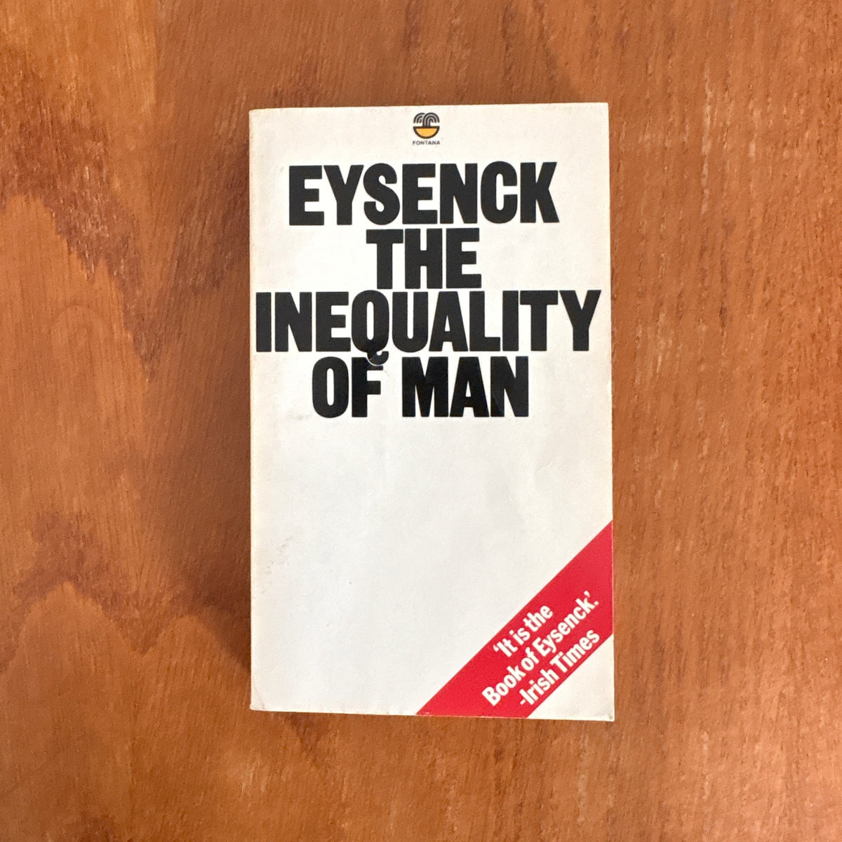 The Inequality of Man - H. J. Eysenck