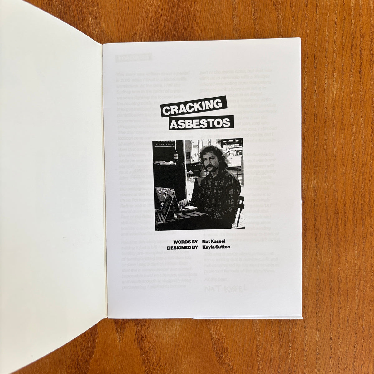 Cracking Asbestos - Nat Kassel