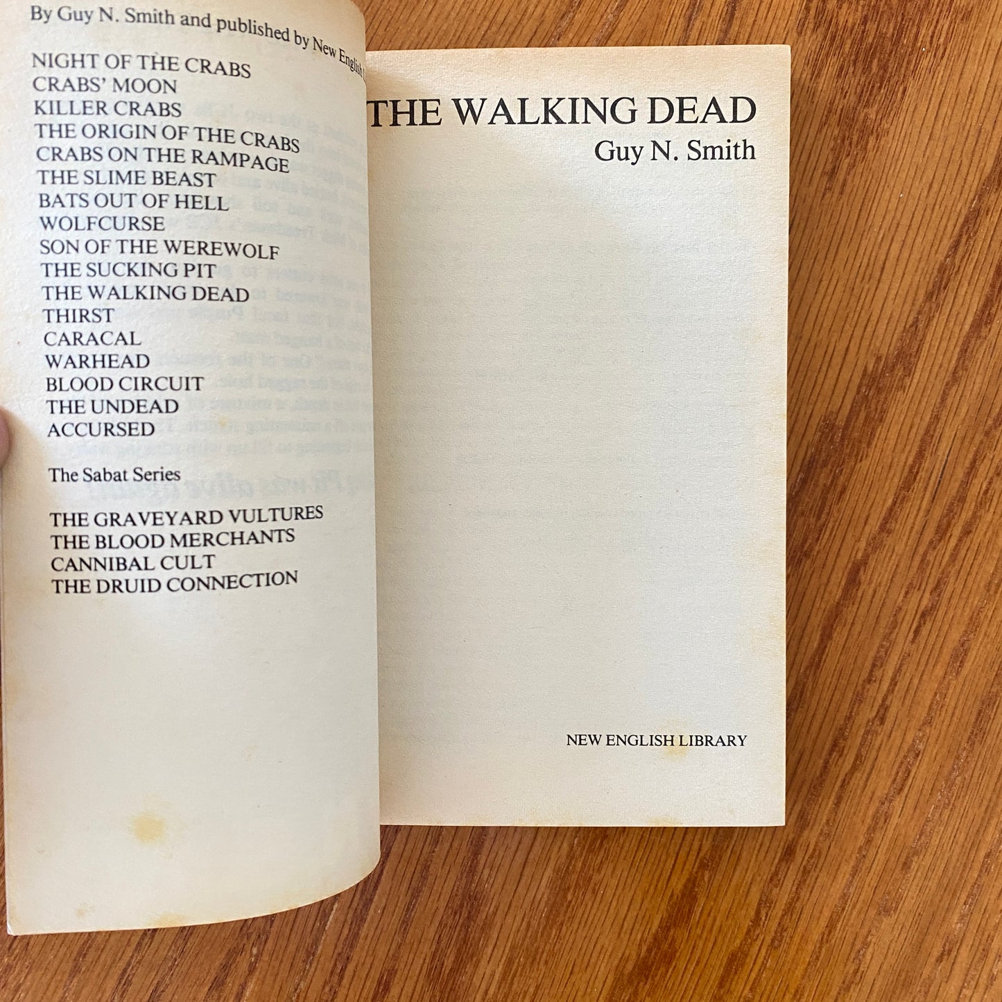 Guy N. Smith - The Walking Dead