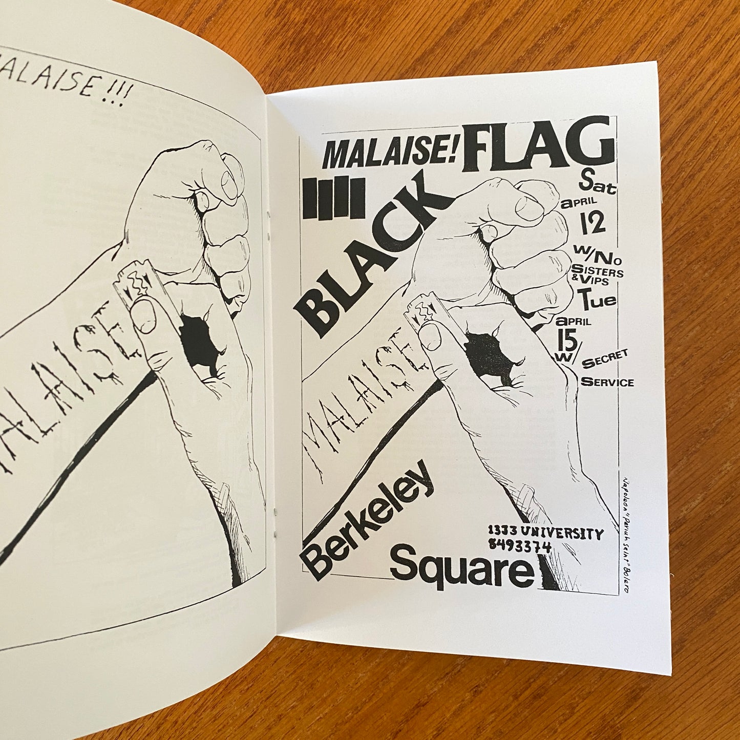 Art Through Intimidation: An Introduction to the Flyers of Black Flag - Chari