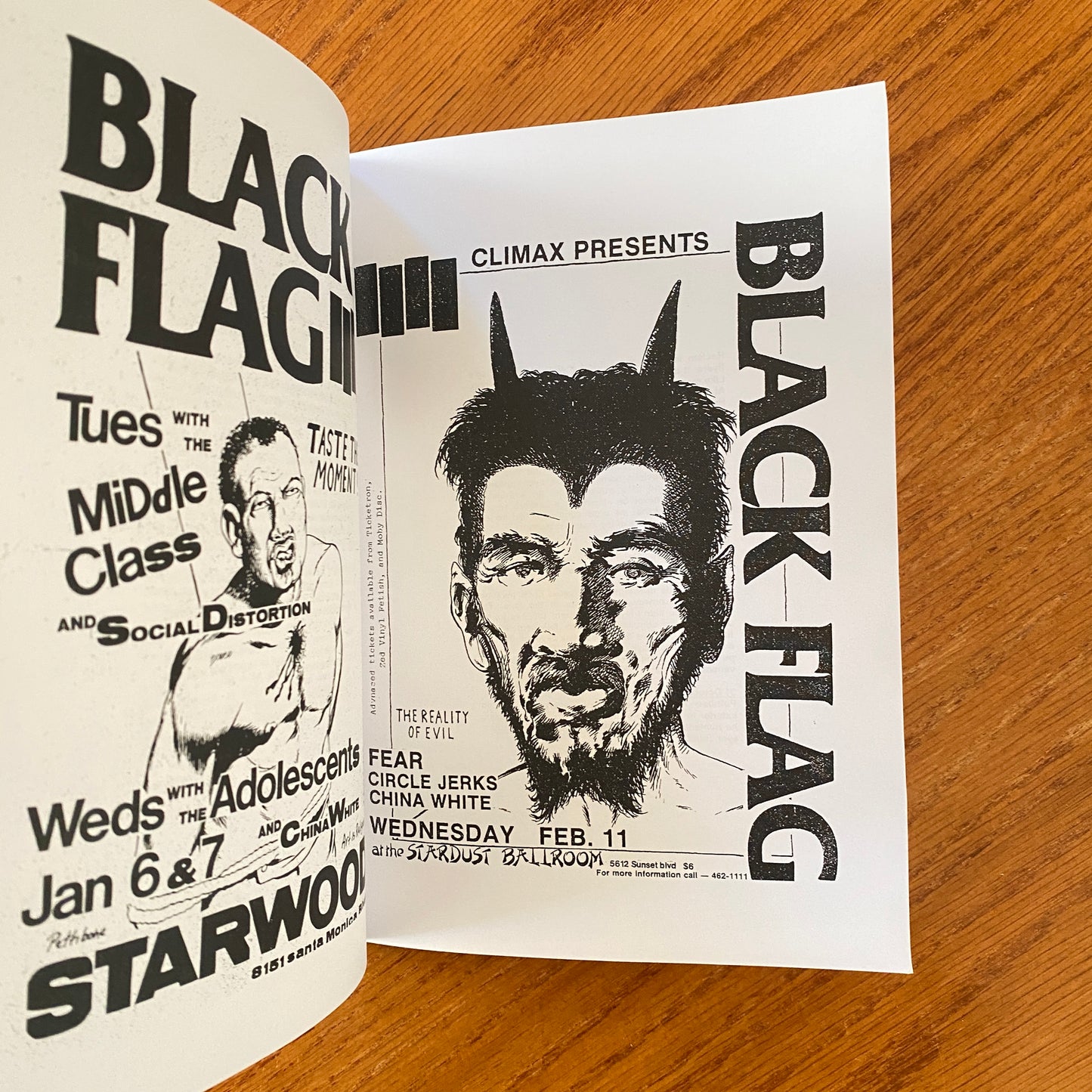 Art Through Intimidation: An Introduction to the Flyers of Black Flag - Chari