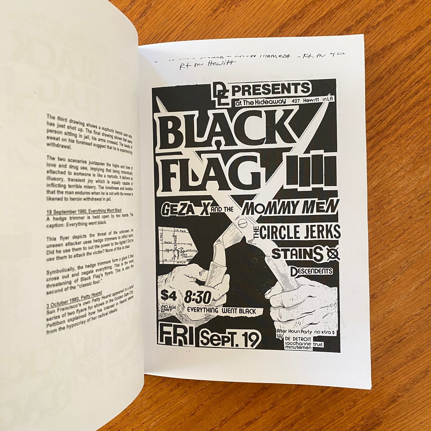 Art Through Intimidation: An Introduction to the Flyers of Black Flag - Chari