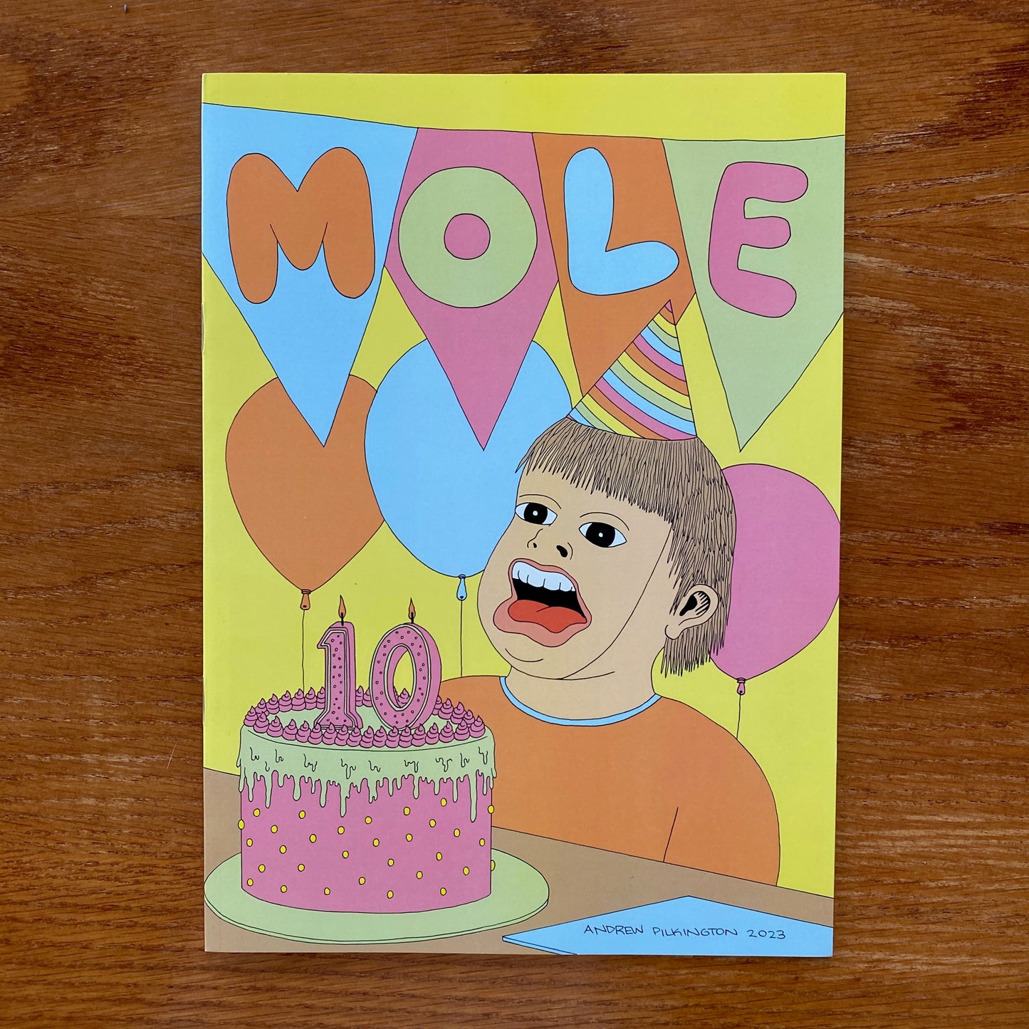 Mole Underground comic issue 10 by Andrew Pilkington