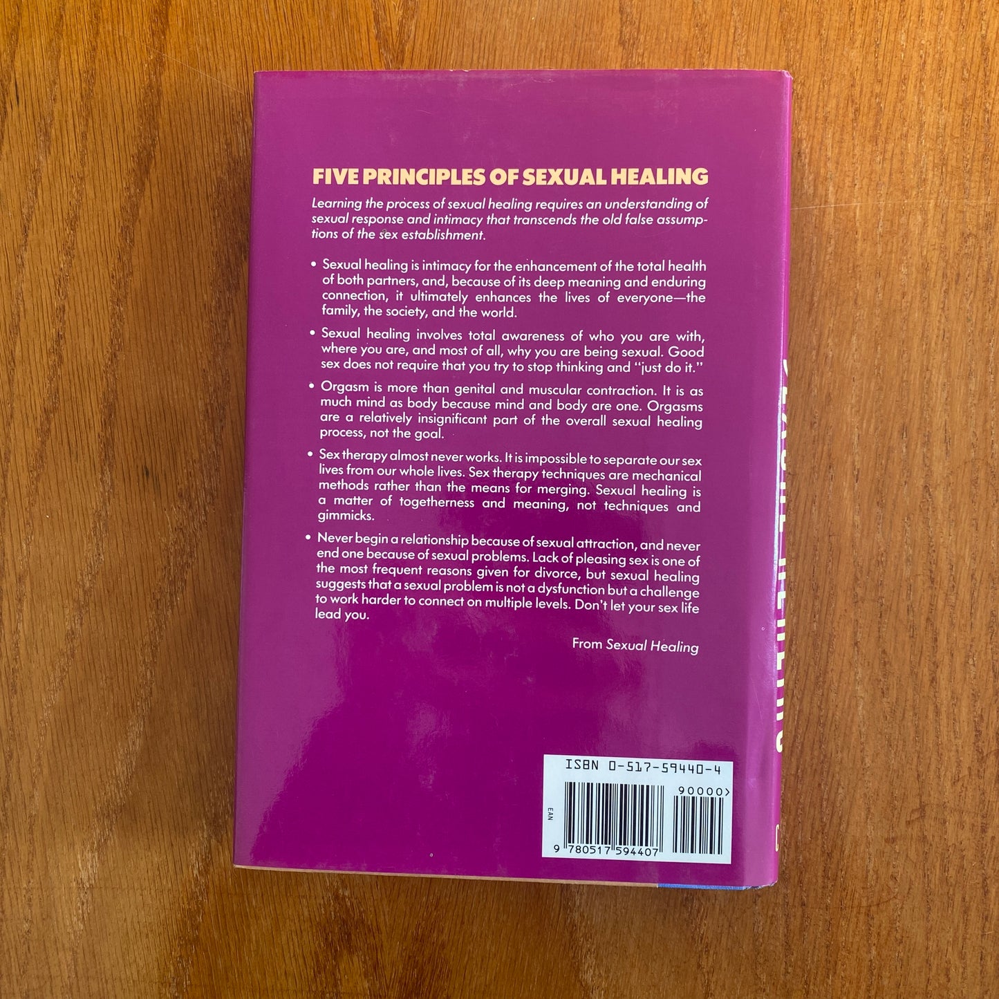 Sexual Healing: Using the Power of an Intimate, Loving Relationship to Heal Your Body and Soul Hardcover - Paul Pearsall