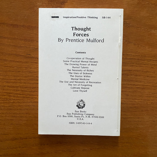 Thought Forces - Prentice Mulford
