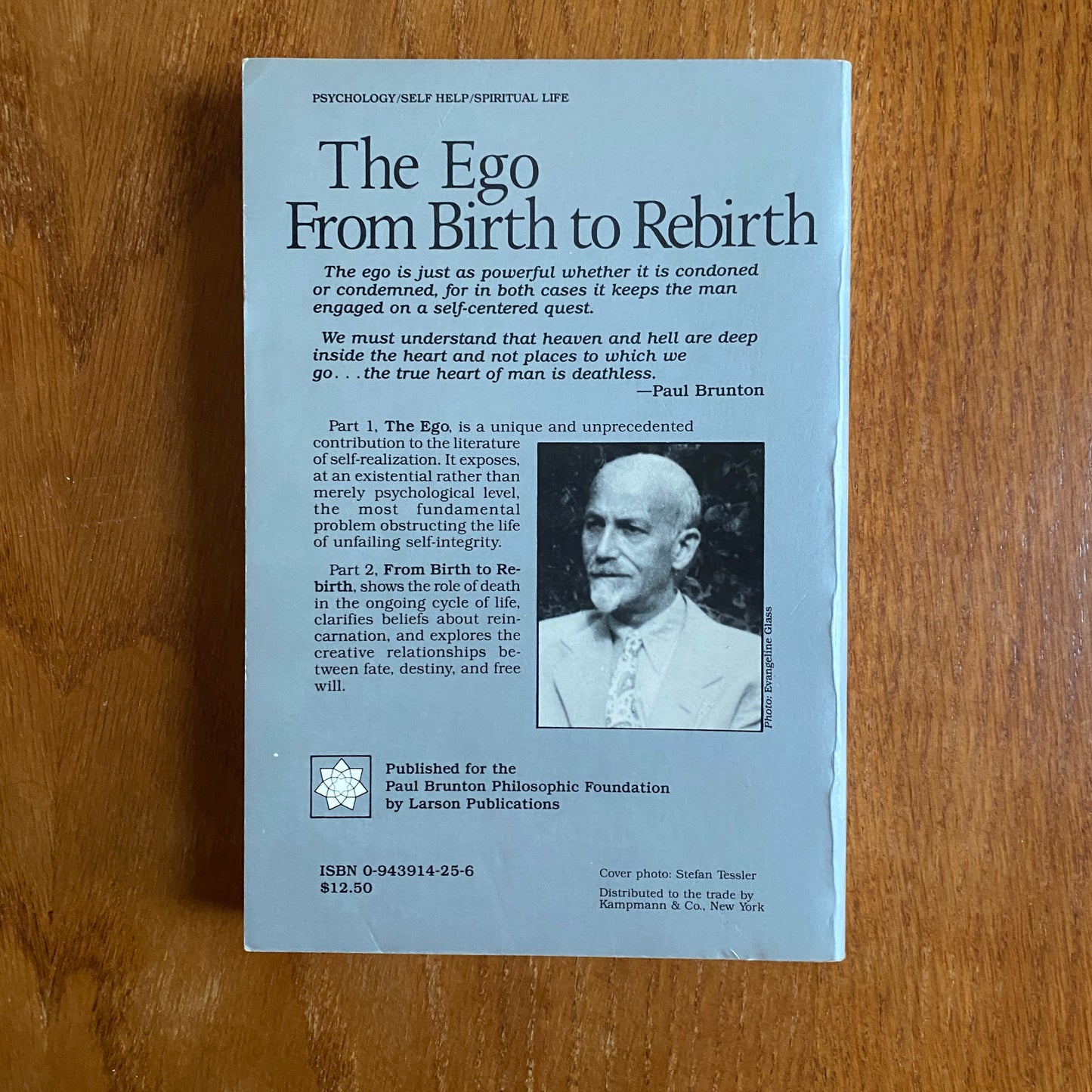 The Ego From Birth to Rebirth Volume Six The Notebooks of Paul Brunton